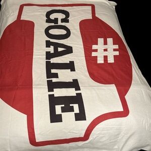 New Twin Size Duvet Cover - Goalie #1